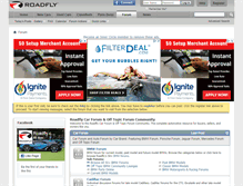 Tablet Screenshot of forum.roadfly.com